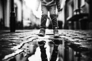 The World In Black And White 6" x 4" Photo Print