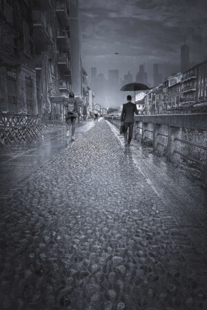 The World In Black And White 6" x 4" Photo Print