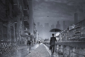 The World In Black And White 6" x 4" Photo Print