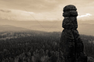 The World In Black And White 6" x 4" Photo Print