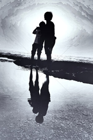 The World In Black And White 6" x 4" Photo Print