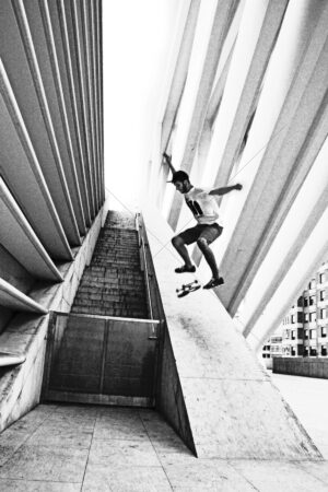 The World In Black And White 6" x 4" Photo Print