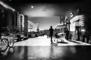 The World In Black And White 6" x 4" Photo Print