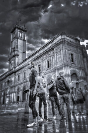 The World In Black And White 6" x 4" Photo Print