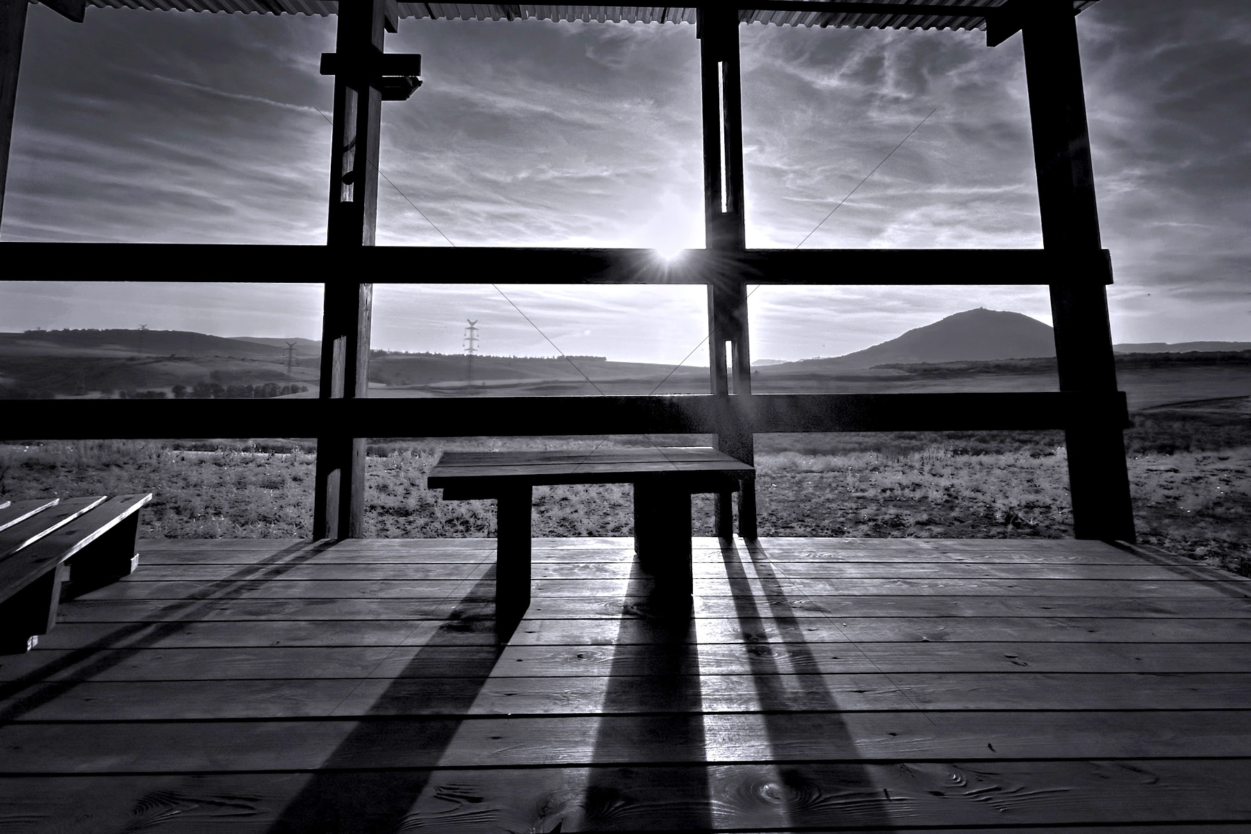 The World In Black And White 6" x 4" Photo Print