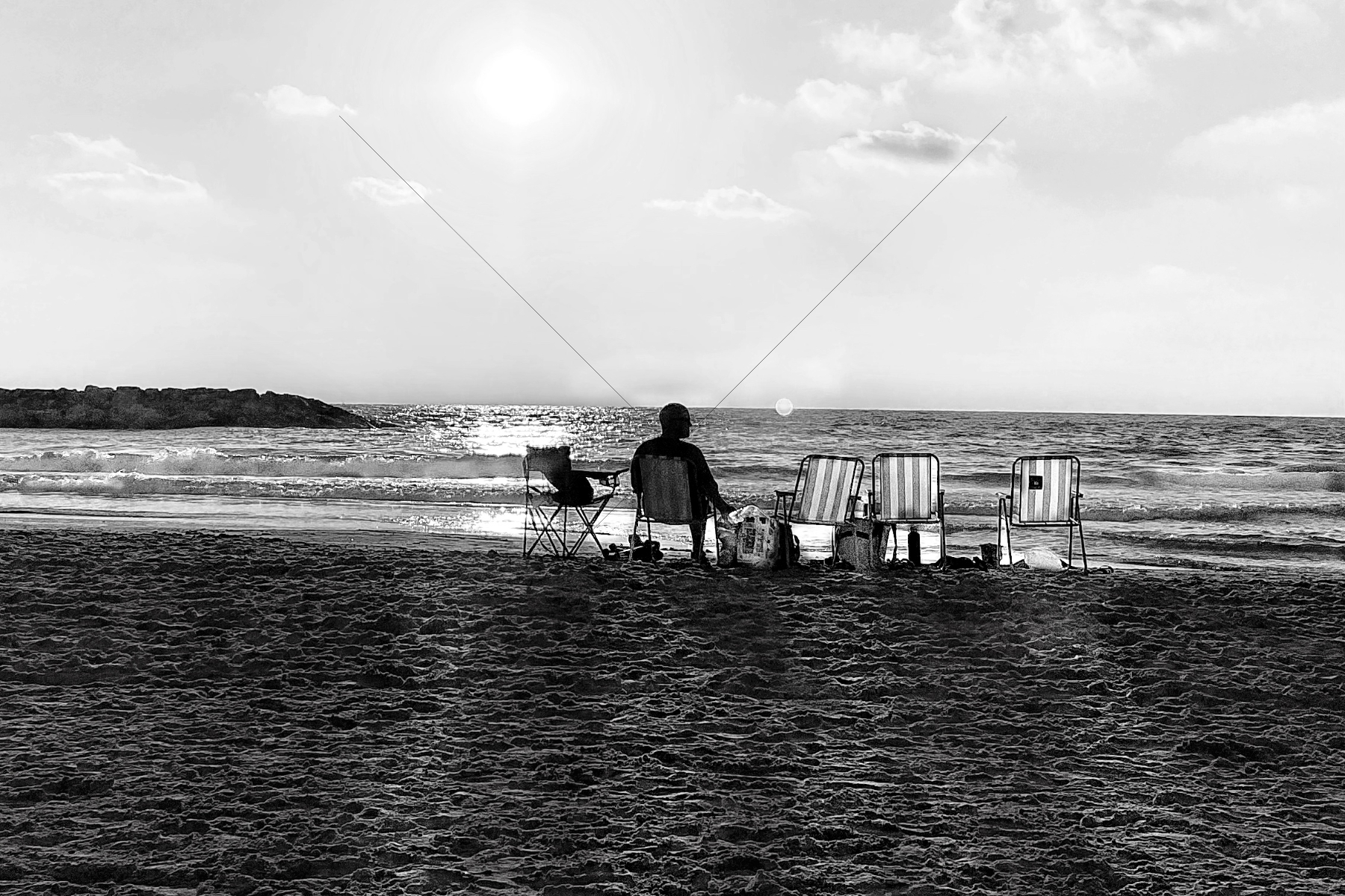 The World In Black And White 6" x 4" Photo Print