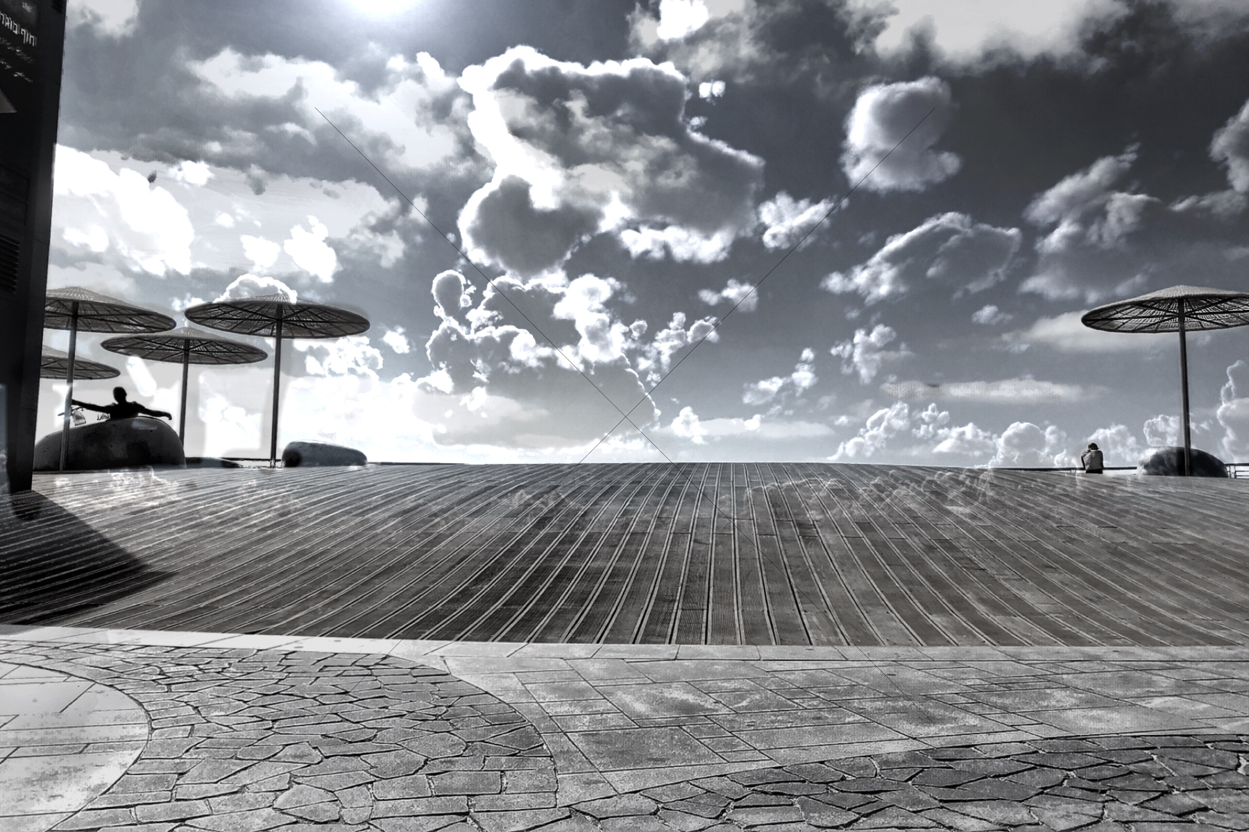 The World In Black And White 6" x 4" Photo Print