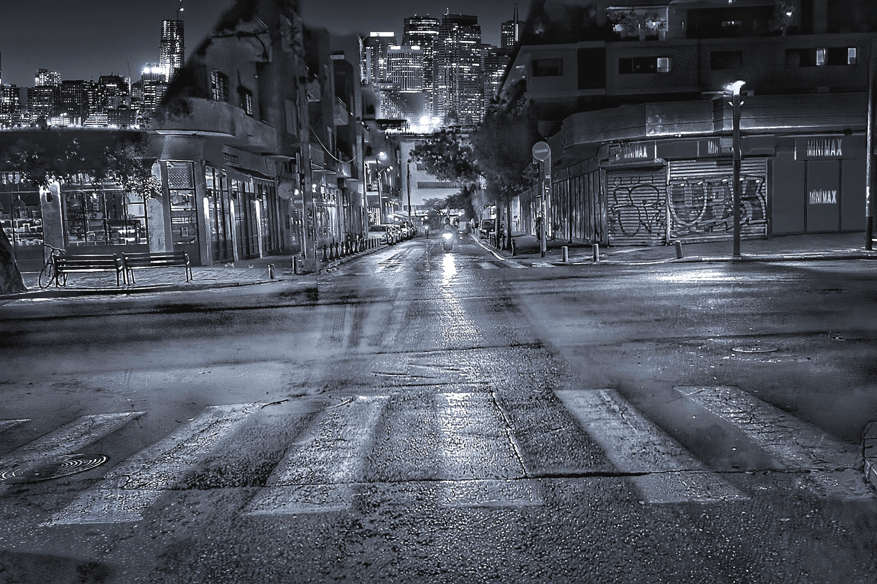 The World In Black And White 6" x 4" Photo Print