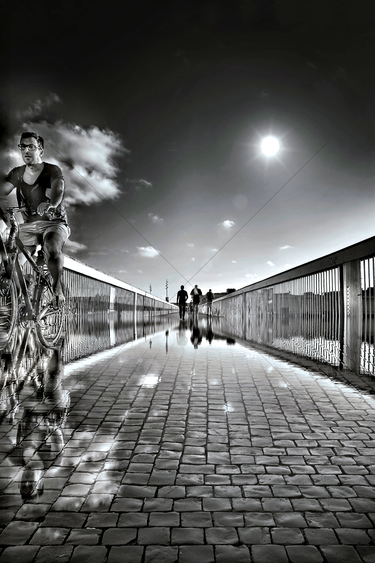 The World In Black And White 6" x 4" Photo Print