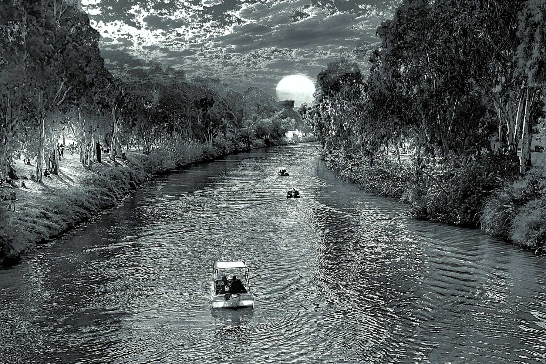 The World In Black And White 6" x 4" Photo Print