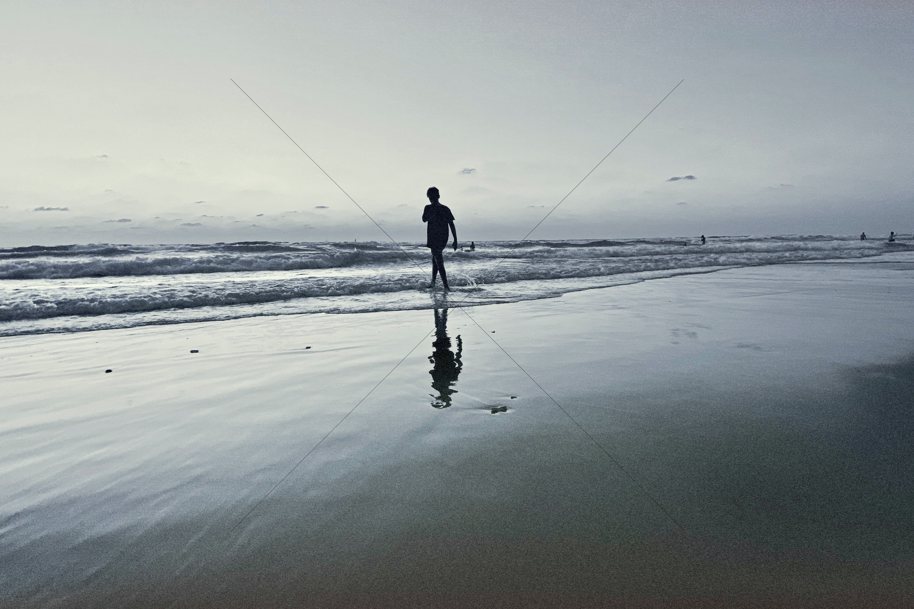 The World In Black And White 6" x 4" Photo Print