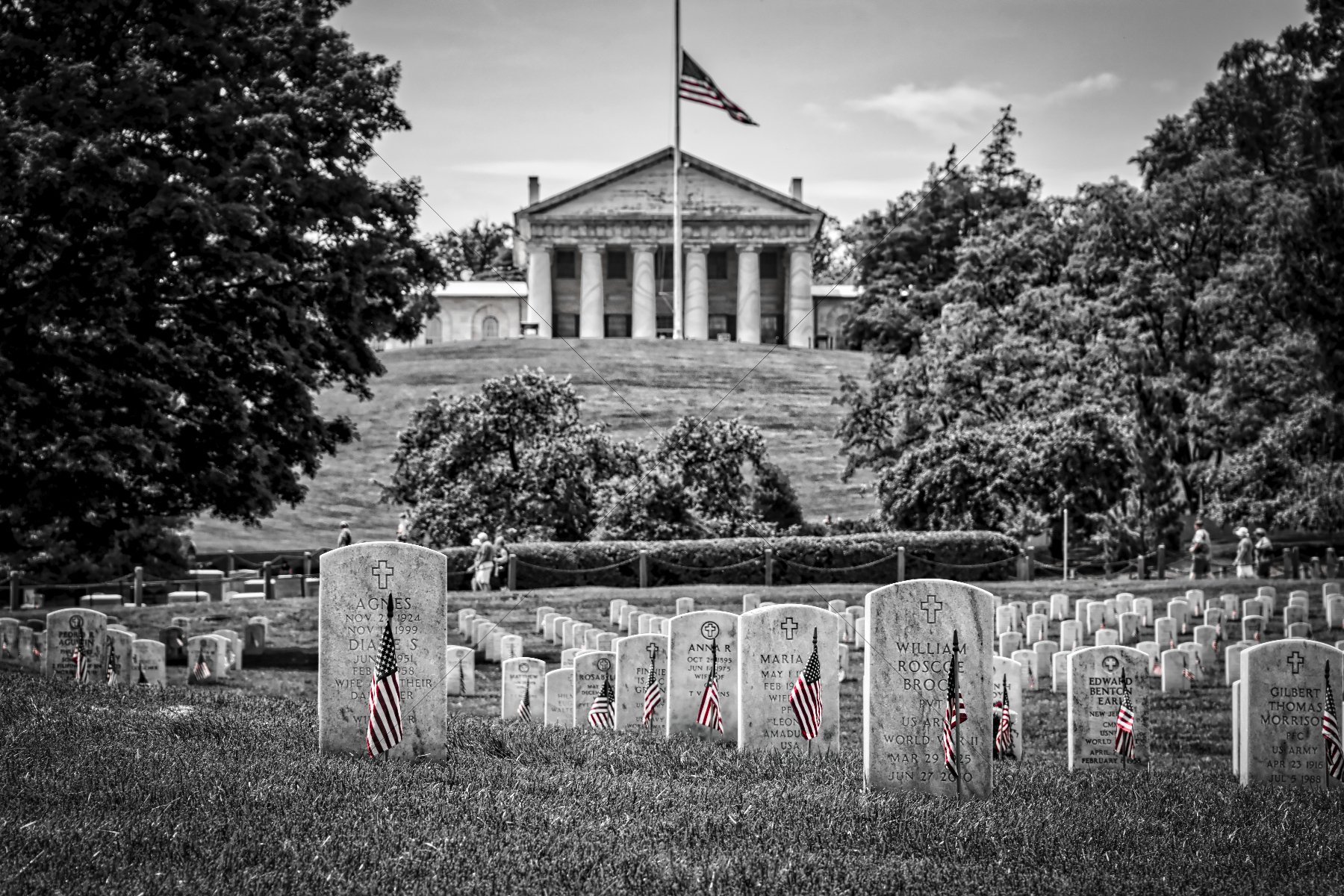 The World In Black And White 6" x 4" Photo Print