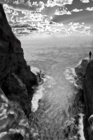 The World In Black And White 6" x 4" Photo Print