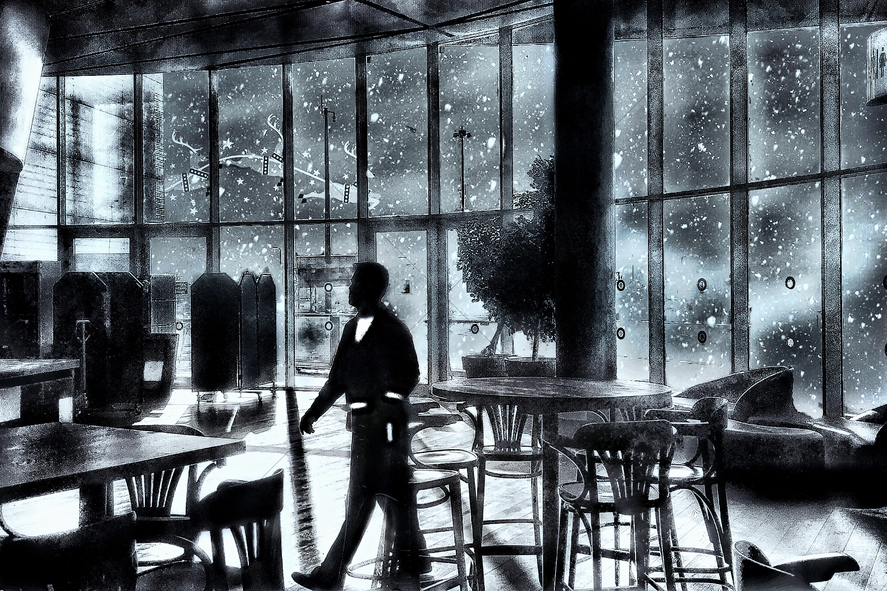 The World In Black And White 6" x 4" Photo Print