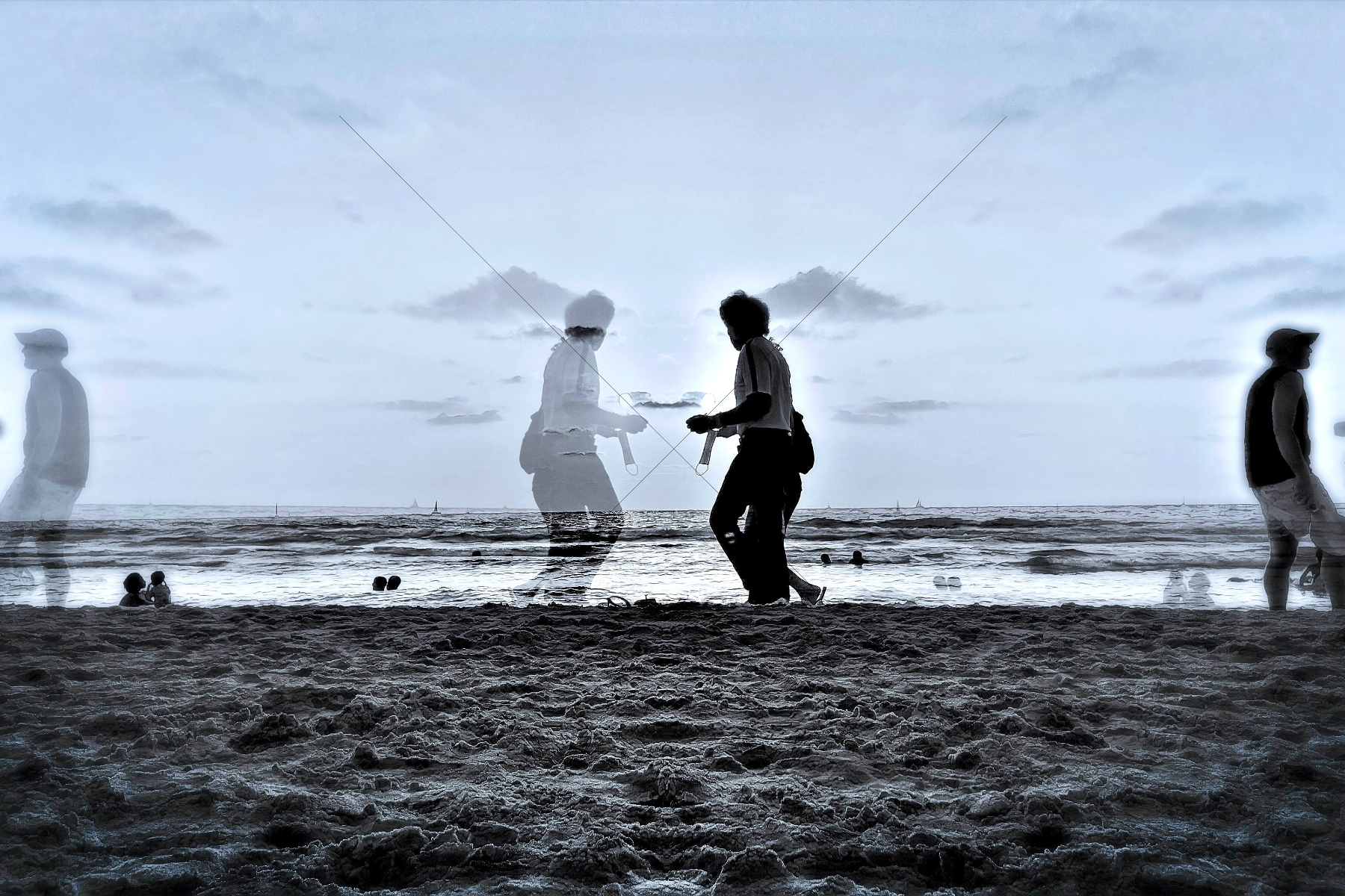 The World In Black And White 6" x 4" Photo Print