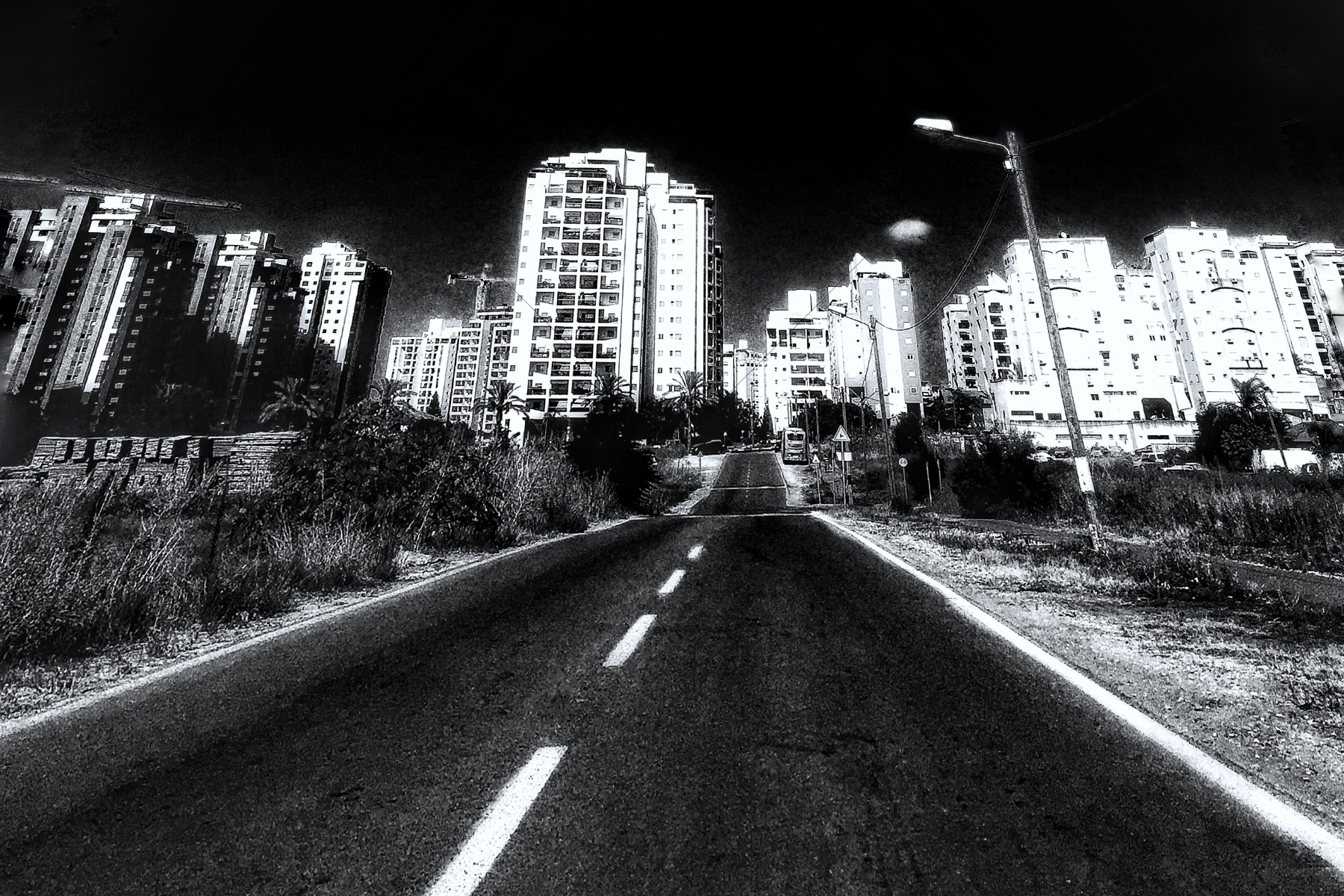 The World In Black And White 6" x 4" Photo Print