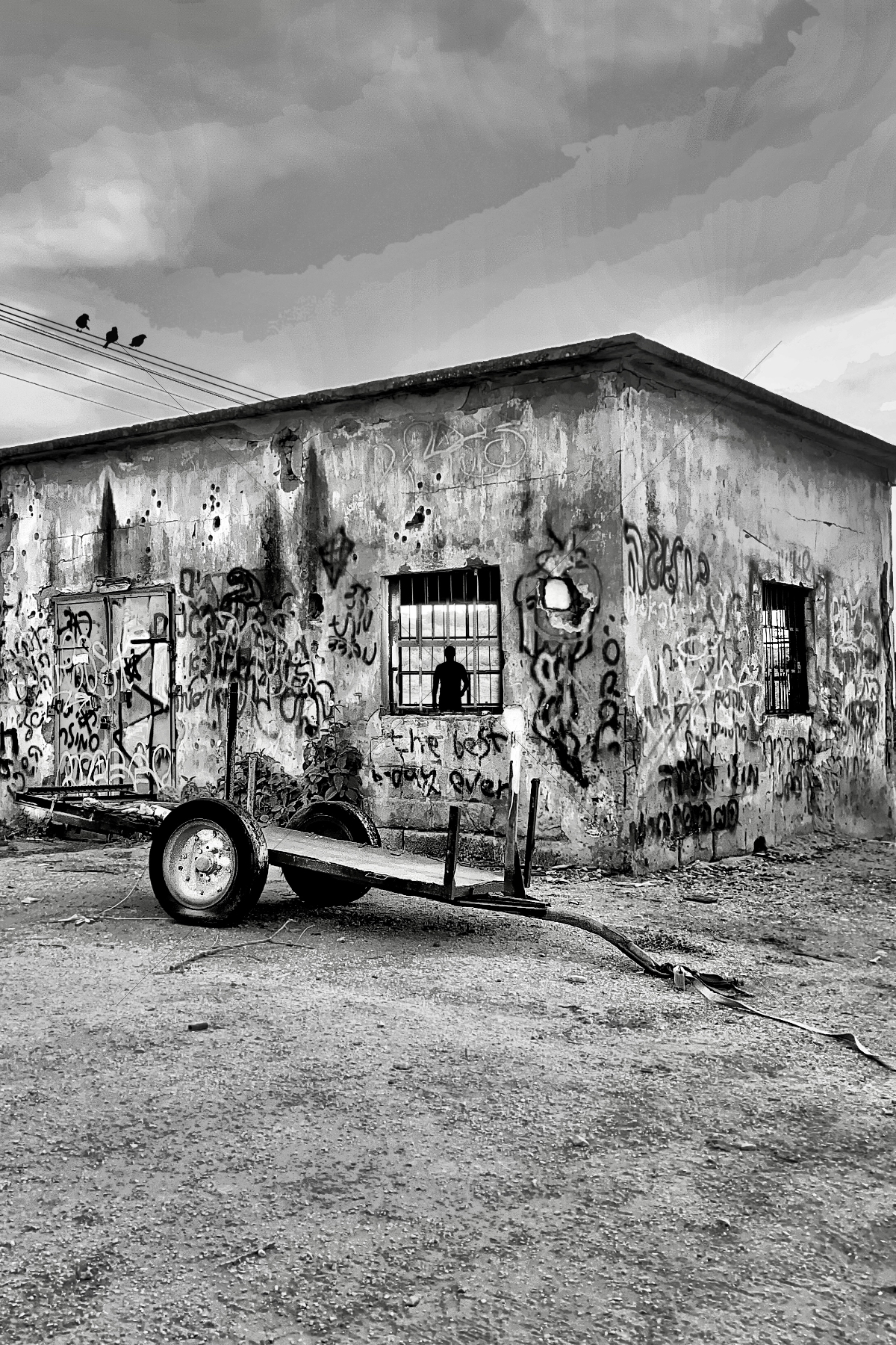 The World In Black And White 6" x 4" Photo Print