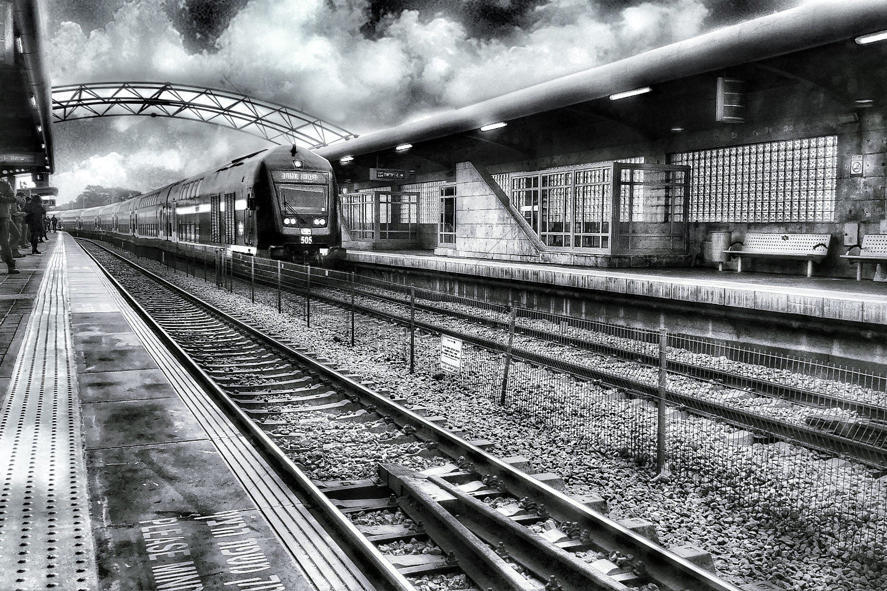 The World In Black And White 6" x 4" Photo Print