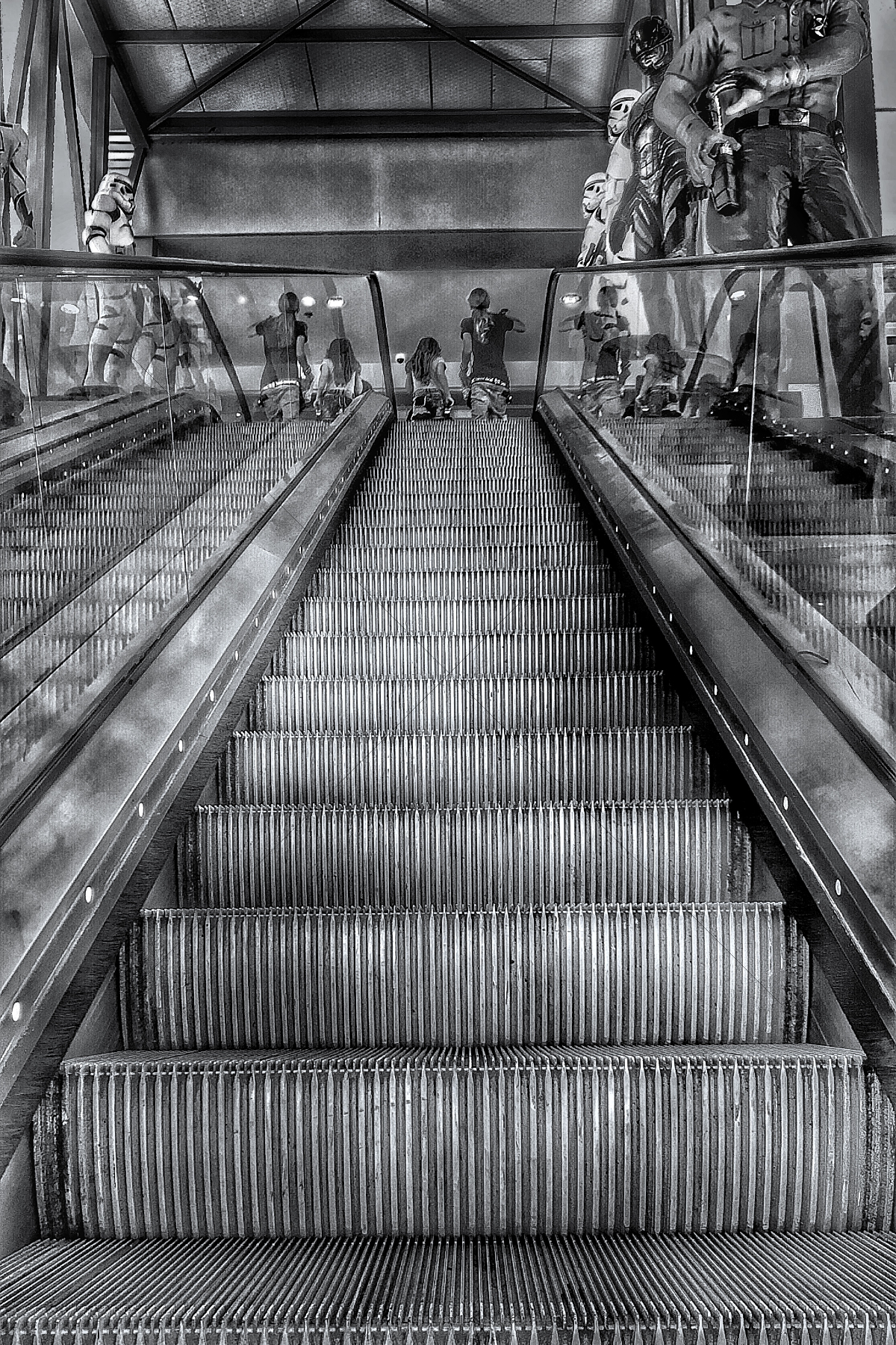 The World In Black And White 6" x 4" Photo Print