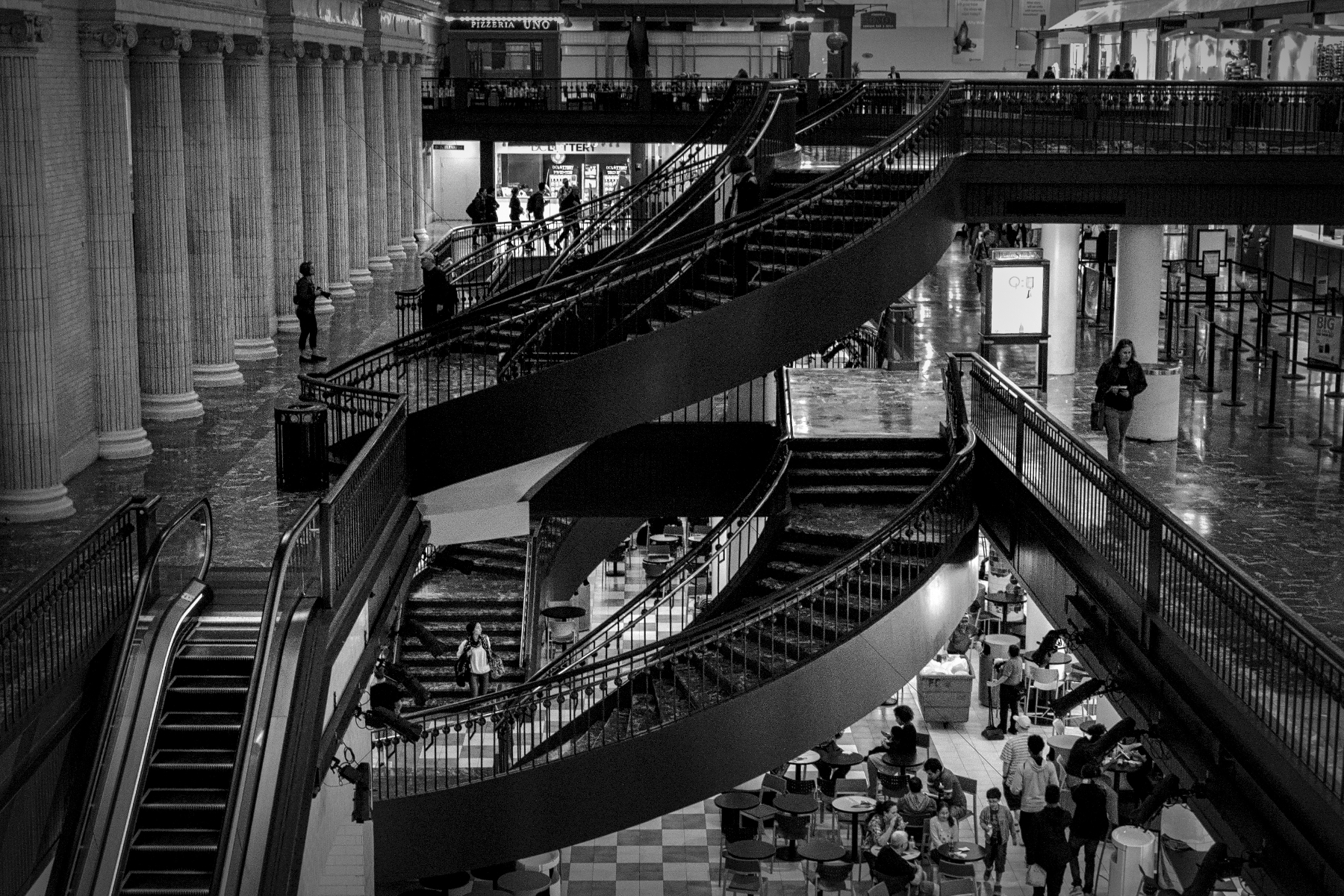 The World In Black And White 6" x 4" Photo Print