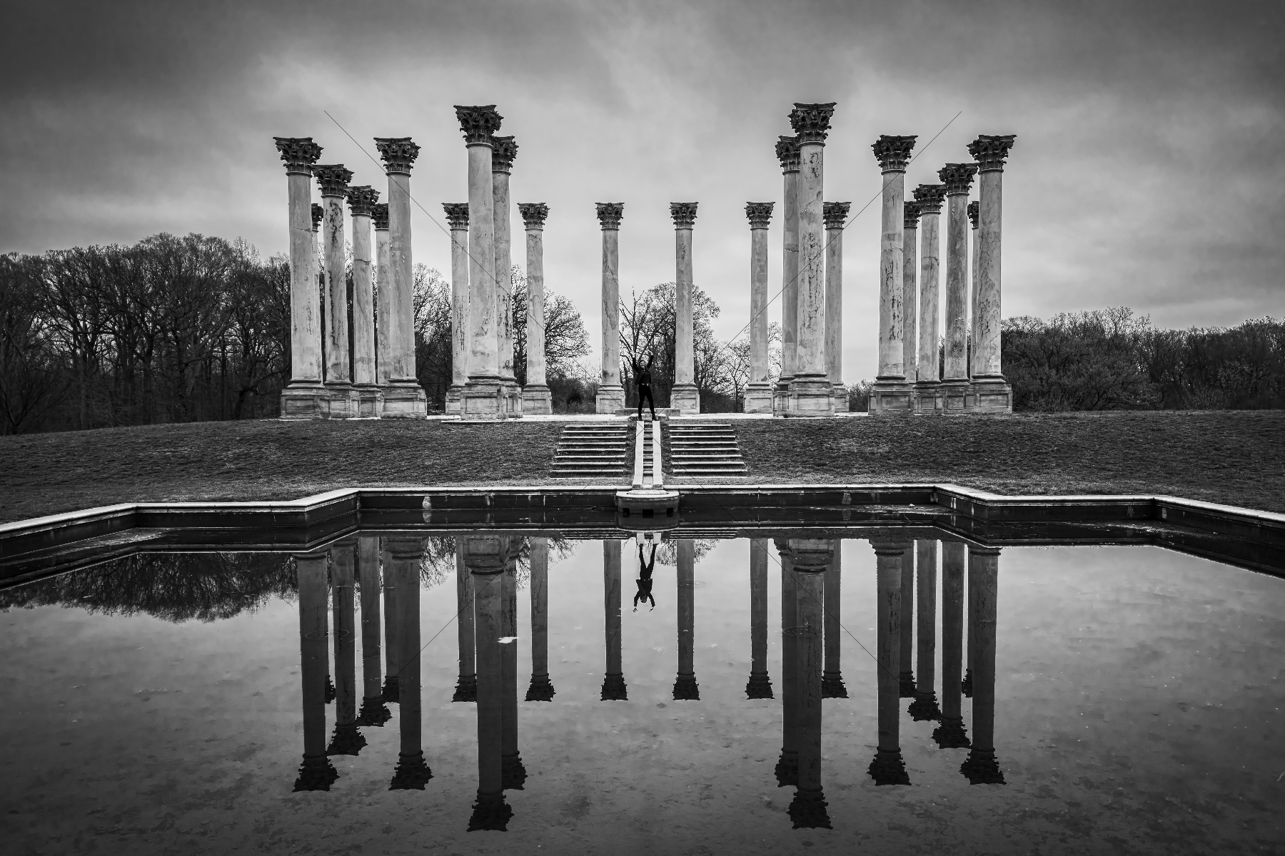 The World In Black And White 6" x 4" Photo Print