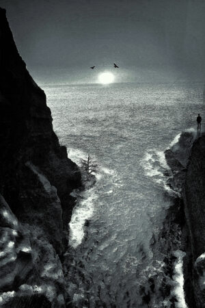 The World In Black And White 6" x 4" Photo Print