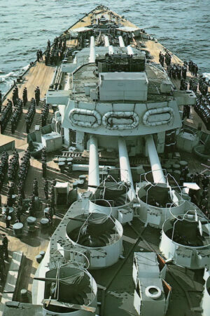 HMS Nelson late 1944 6" x 4" Photo Print