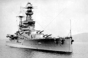 HMS Royal Oak at anchor on 1937 6" x 4" Photo Print