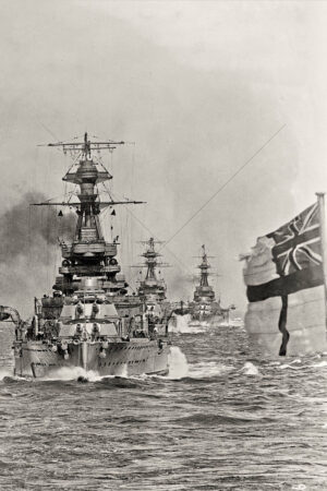 HMS Royal Oak lead her sisters HMS Resolution and HMS Revenge(1) 6" x 4" Photo Print