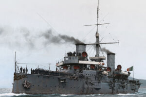 Italian Battleship Caio Duilio 6" x 4" Photo Print