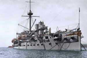 Italian battleship Conte di Cavour2 6" x 4" Photo Print