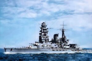 Japanese battleship Nagato2 6" x 4" Photo Print