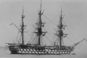 Sailing ship of the line HMS London 6" x 4" Photo Print
