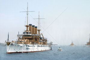 The carrier USS Franklin was hit by two japanese bombs in he 6" x 4" Photo Print