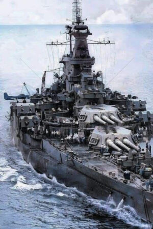 USS California underway 6" x 4" Photo Print