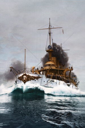 USS Connecticut at full speed(1) 6" x 4" Photo Print