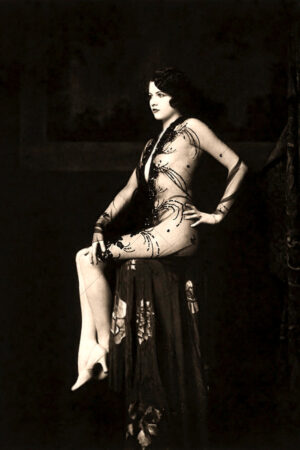 Jean Ackerman 1920s Flapper Turban Ziegfeld 6"x4" Photo Print