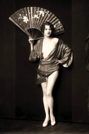 Jean Ackerman Vintage 1920s Flapper Kimono 6"x4" Photo Print