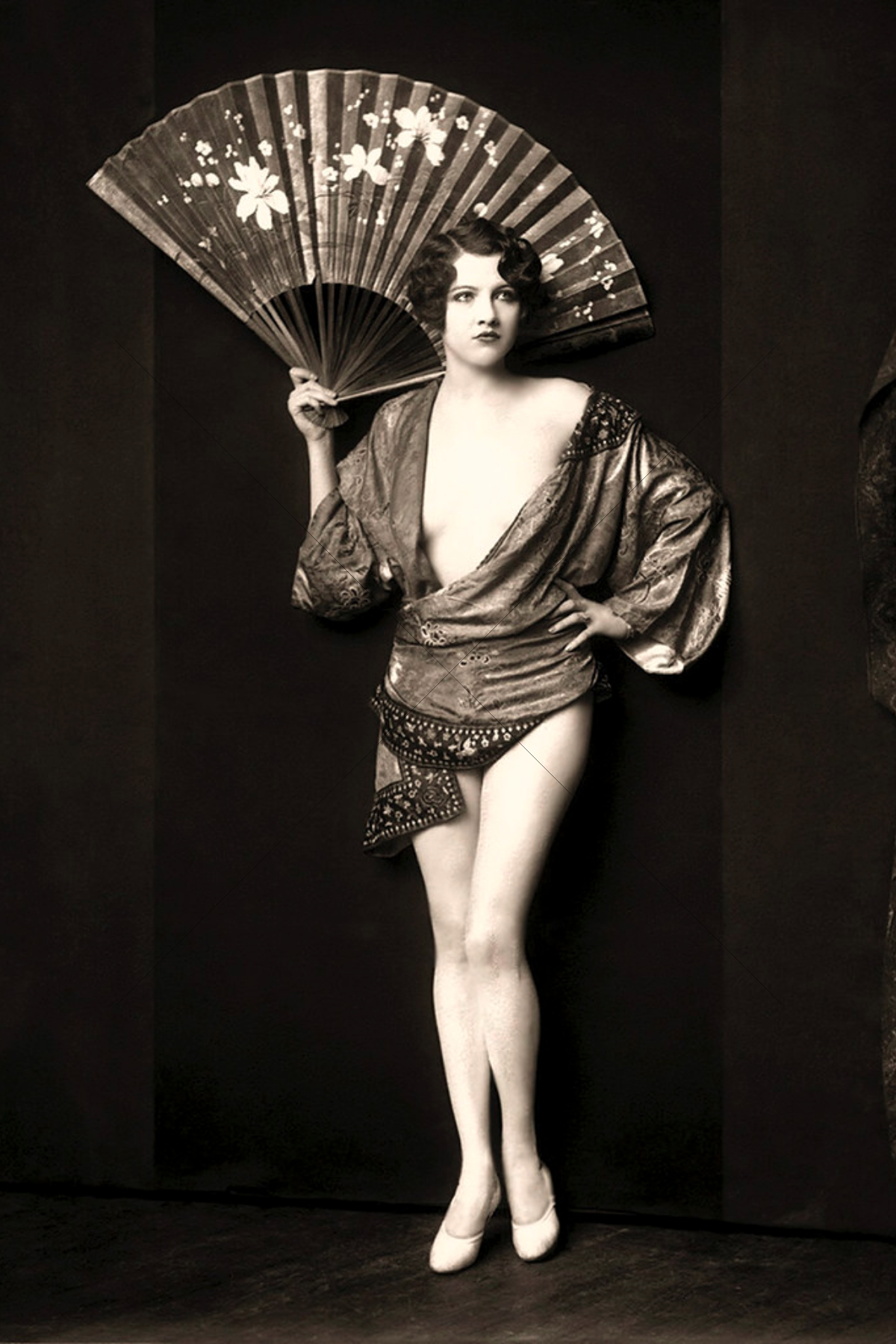 Jean Ackerman Vintage 1920s Flapper Kimono 6"x4" Photo Print