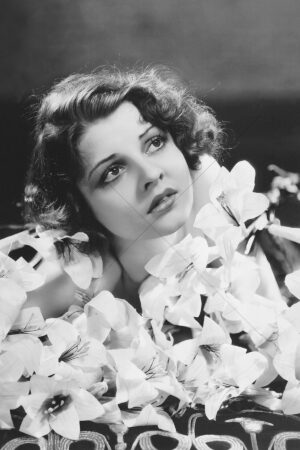 Lilian Bond 1920s Art Deco Flapper Flowers 6"x4" Photo Print