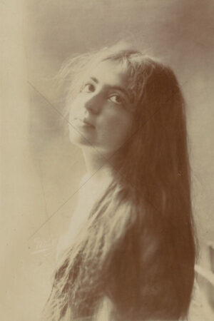 Ziegfeld Girl 1908 Broadway Beauty Portrait 6"x4" Photo Print