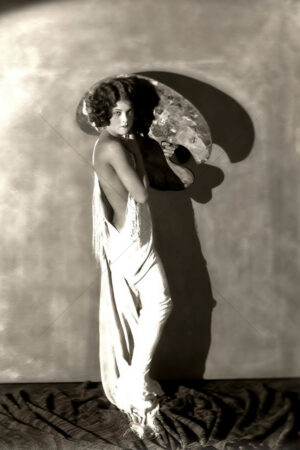 Ziegfeld Model 1920s Flapper Mirror Pose 6"x4" Photo Print