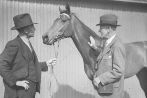Head Study Silver King Trainer Owner 6"x4" Photo Print