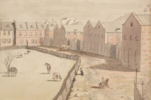 Stables Lyons' Terrace Macquarie St 1842 John Rae 6"x4" Photo Print