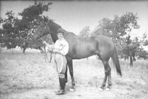 Woman Jockey Yass Races 1936 6"x4" Photo Print