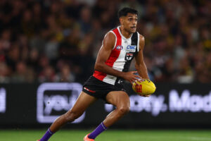 Nasiah Wanganeen-Milera In Action With Ball In Hand 6" x 4" Photo Print