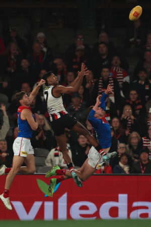 Nasiah Wanganeen-Milera Flying For a Spectacular Mark 6" x 4" Photo Print