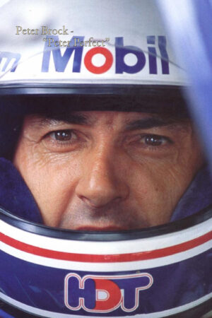 Peter Brock ?Peter Perfect? Klazzik Sporting Icon Postcard