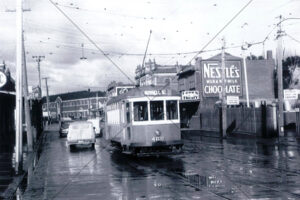 Russell St Tram Footscray on a Wet Day 6" x 4" Photo Print