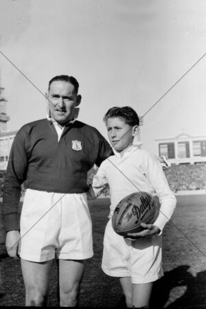 Darcy Lawler and Son at the SCG 1954 6" x 4" Photo Print